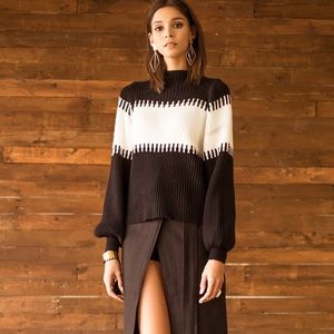 Moon River Cocoon Sleeves Sweater